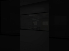 টেম্পারেড স্মার্ট পিডিএলসি ফিল্ম স্যুইচযোগ্য গোপনীয়তা গ্লাস শক্তিযুক্ত অ্যাটমাইজড